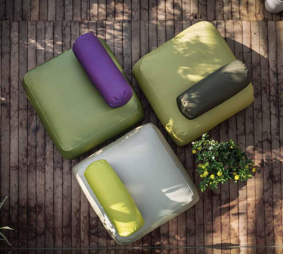 Модульное садовое кресло из акриловой ткани GART ARCH-00017997