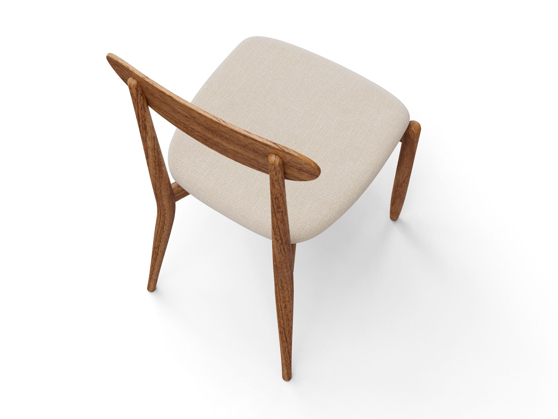 Дубовый стул с мягким сиденьем Borzalino Королева ARCH-00075886 - Вид №17