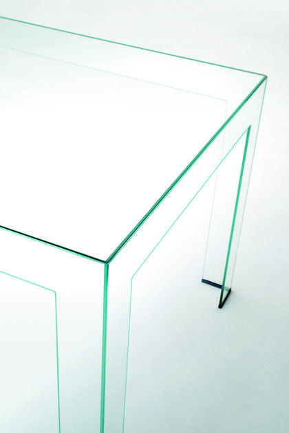 Glas Italia Прямоугольный стол из хрусталя Atlantis sun-id-1418403 - Вид №1