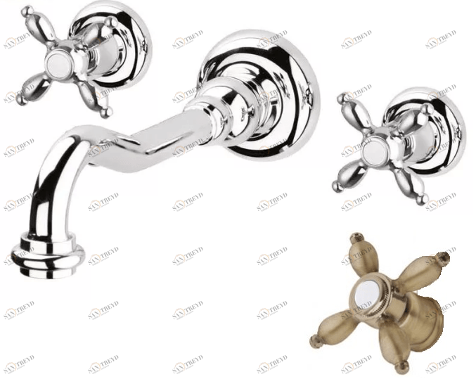 Встраиваемый смеситель для раковины CEZARES NOSTALGIA-BLS1-02