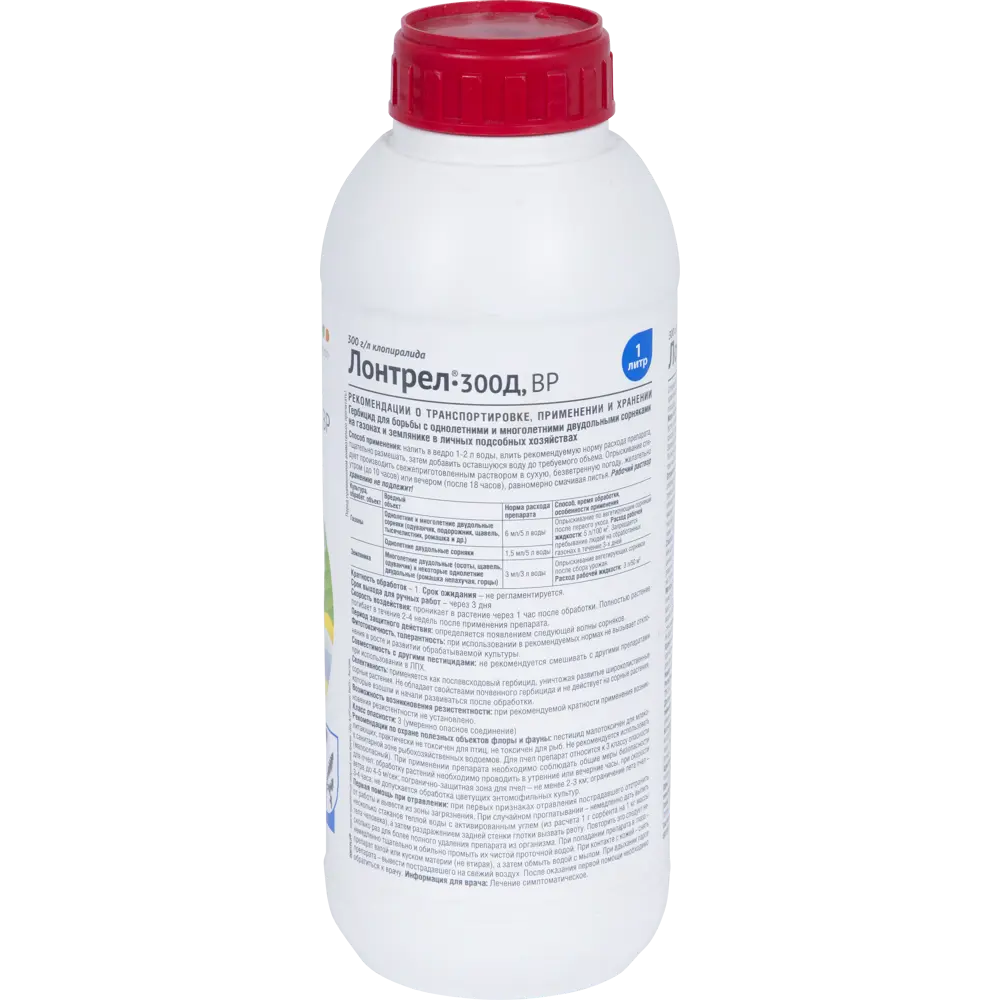 Средство от сорняков «Лонтрел» на газоне 1 л Santreyd STLM-2000367 - Вид №1