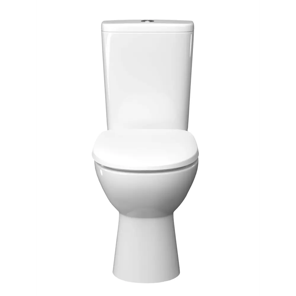 Унитаз-компакт Керамин Альбано безободковый двойной смыв STLM-2070951 - Вид №1