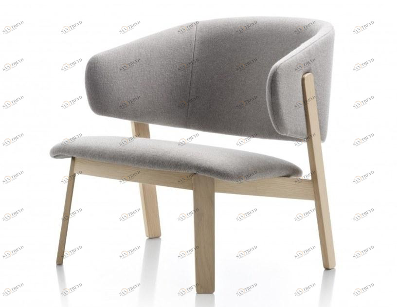 Huppé Кресло из дуба с подлокотниками Wolfgang 4905 HUPPE