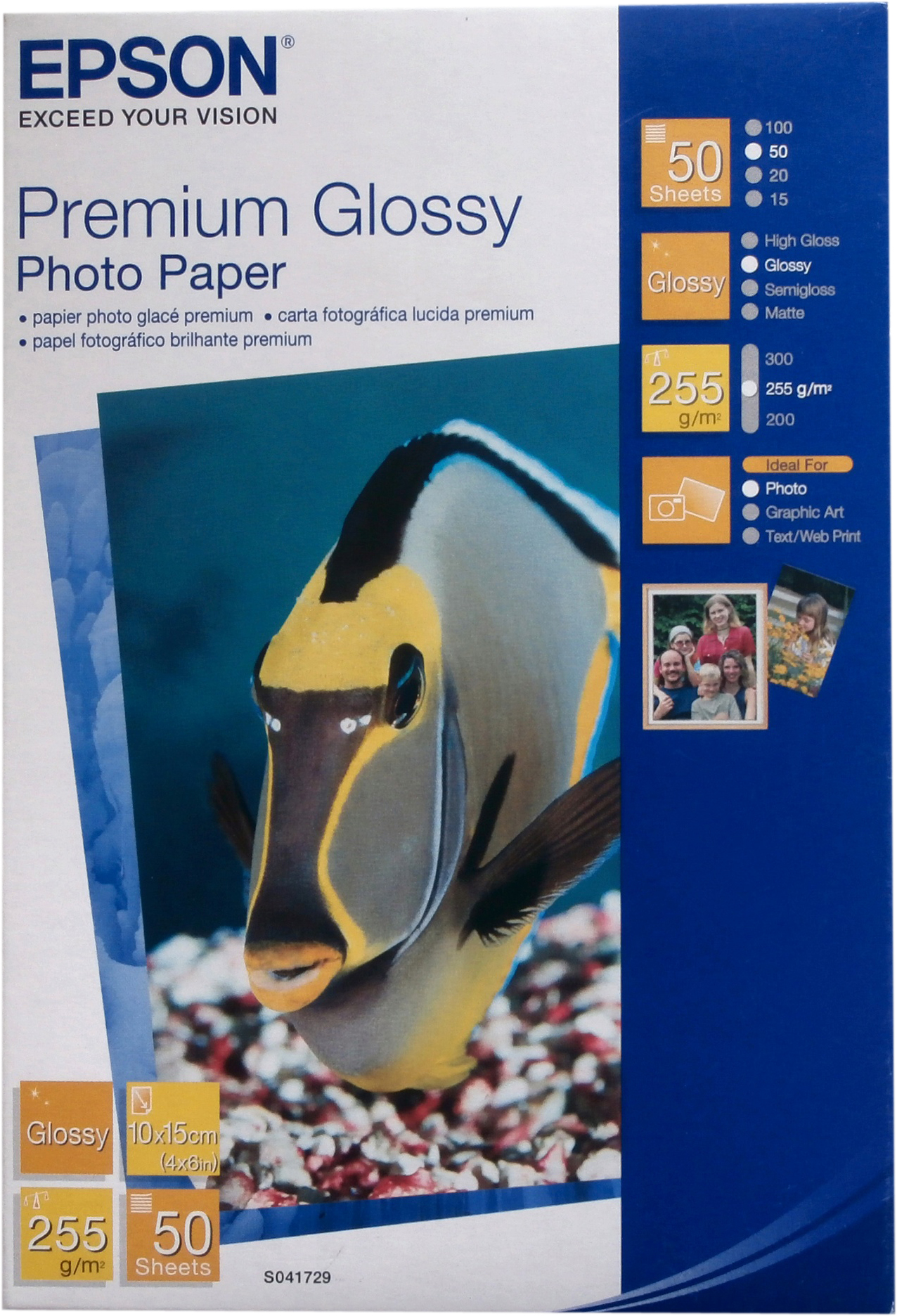 C13S041729 premiumglossyphotopaper100x150 Epson Santreyd 