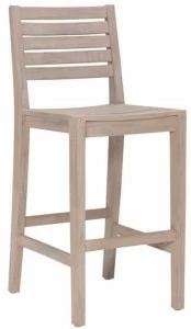 JANUS et Cie Барный стул из тикового дерева Relais