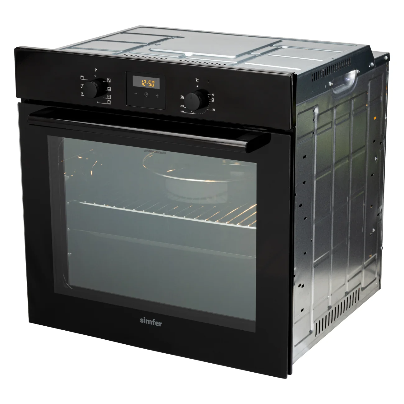 9240922 Электрический духовой шкаф Simfer B6EB68077 черный STDN-0048929 - Вид №2
