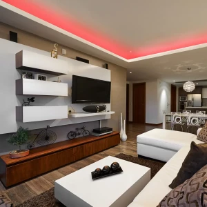 Светодиодная лента Apeyron 00-536 120 диод 9.6 Вт/м 12 В 10 мм IP20 9 м красный свет