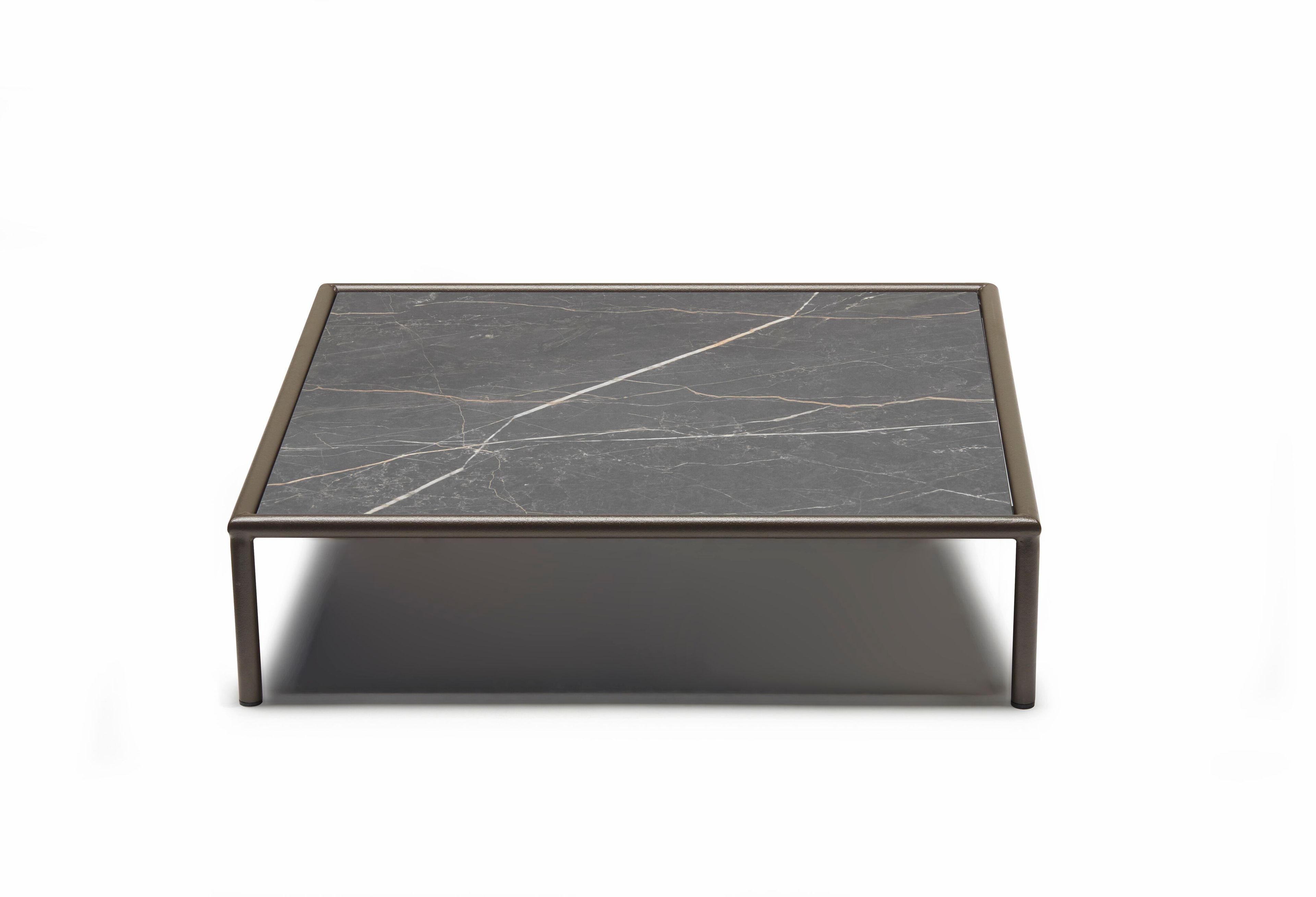 Окрашенный стальной садовый стол и столешница HPL S-CAB лоскут ARCH-00102797 - Вид №2