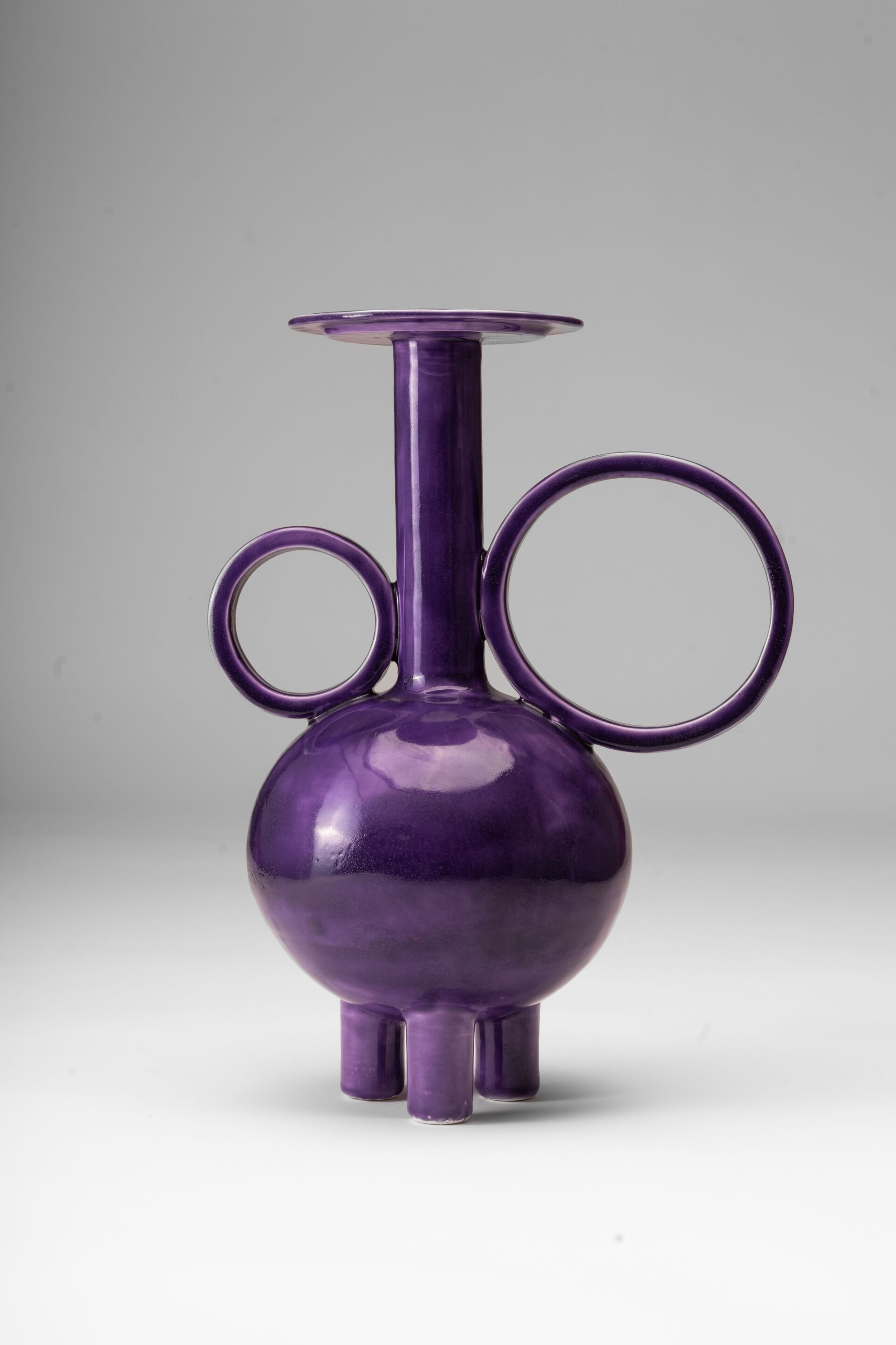 Керамическая ваза ручной работы Paolo Santangelo картезианская ARCH-00092341 - Вид №5