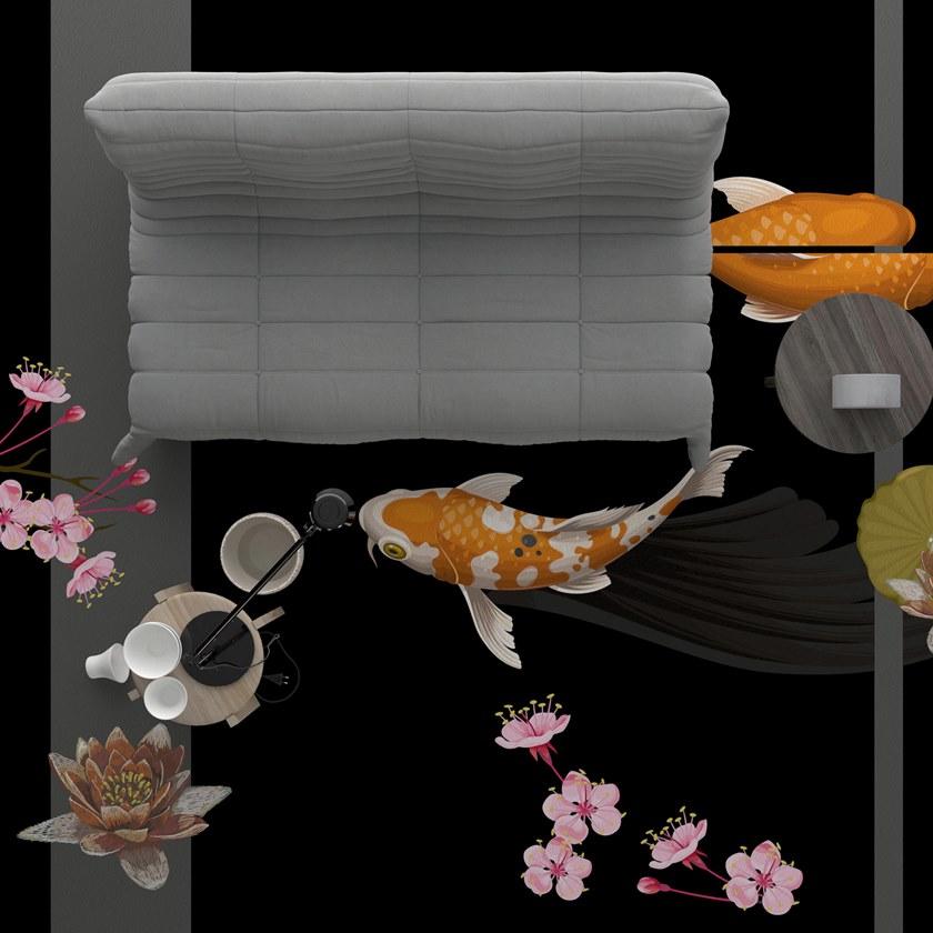 YO2 Ковер из полиамида с рисунком Art slots sun-id-1348763 - Вид №1