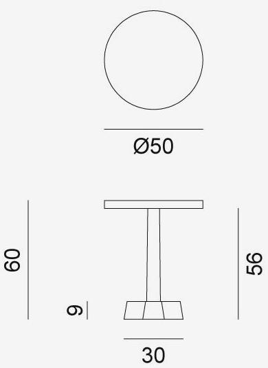 Gervasoni Круглый сервировочный стол Brass/silver sun-id-1481190 - Вид №11