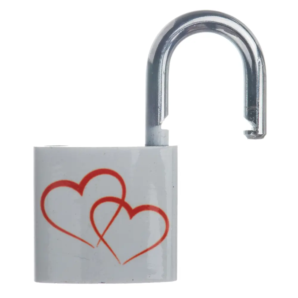 Замок навесной Apecs PD-23-32-Love 2Hearts, чугун/сталь STLM-2075429 - Вид №1