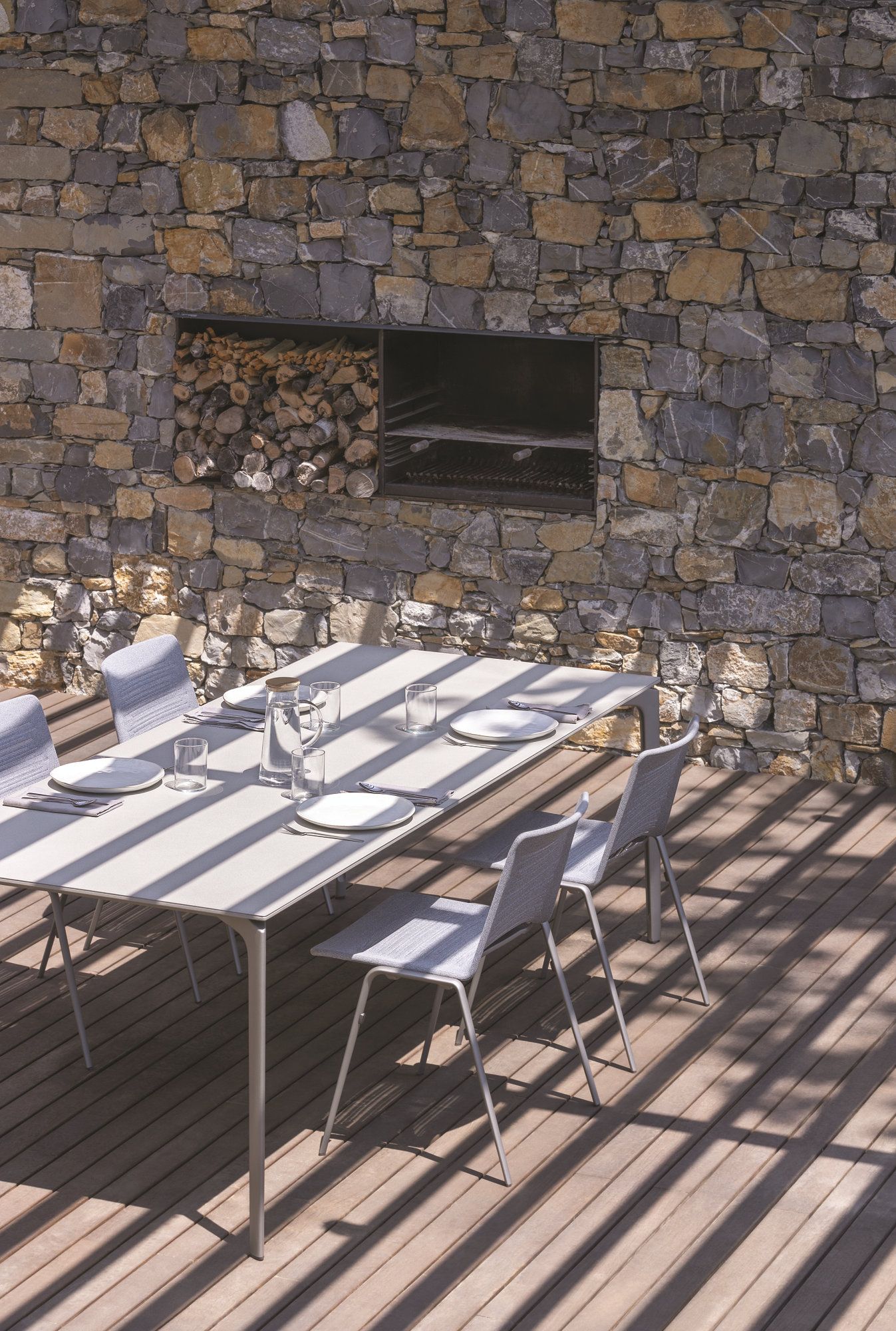 Прямоугольный садовый стол из керамогранита FAST Allsize ARCH-00102106 - Вид №5