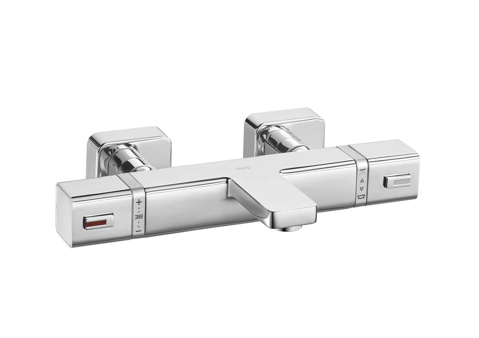 A5A121AC00 SQUARE - Смеситель для ванны и душа спасти ROCA T-1000 