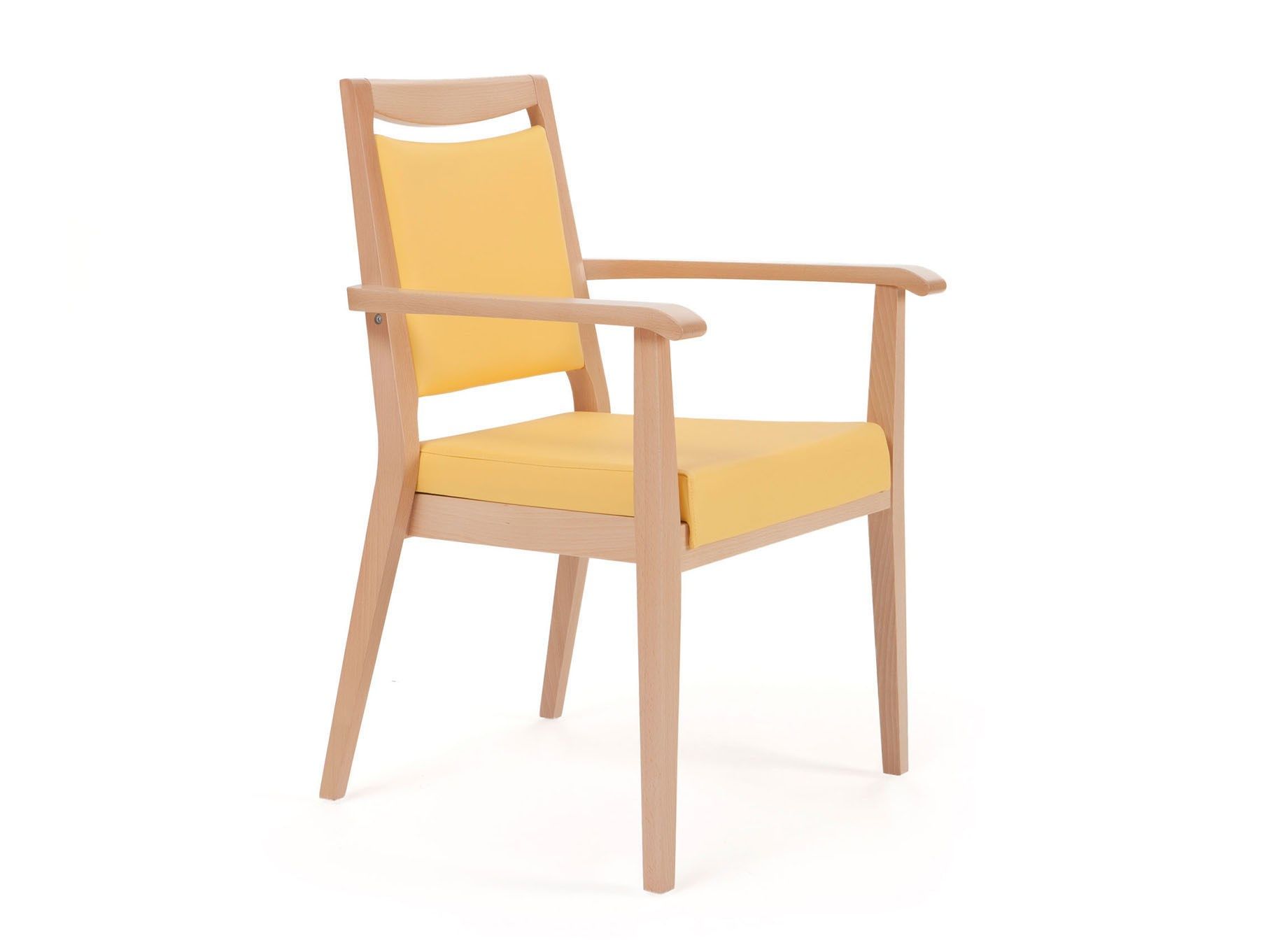 Штабелируемый тканевый стул с подлокотниками PIAVAL AERO-Health &amp ARCH-00031035