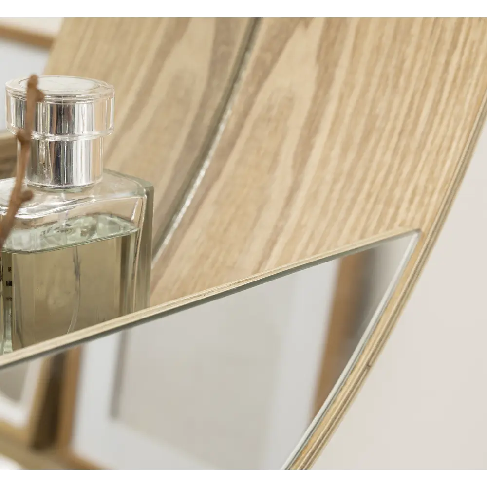 Зеркало INSPIRE Nordik Tableto Oak с дубовой рамкой 56 см 86484813 STLM-1454760 - Вид №5