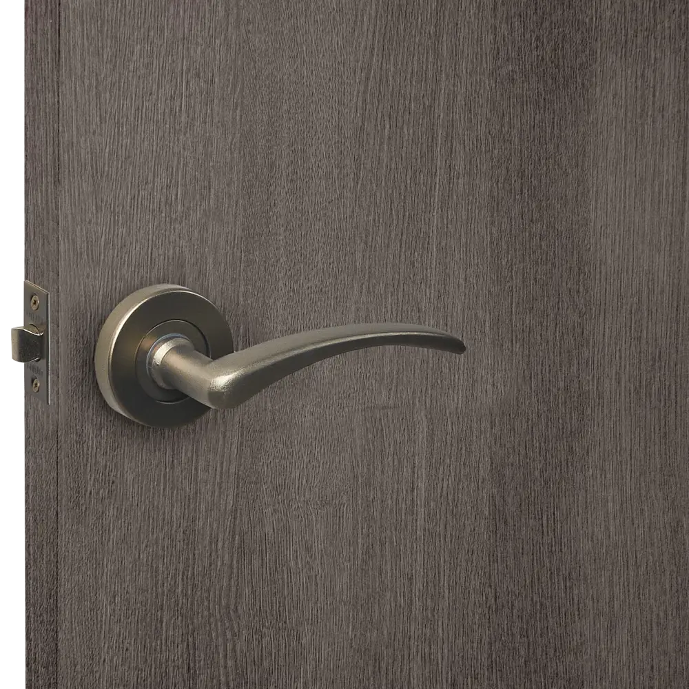 Дверные ручки Punto R.H50.015 без запирания цвет графит STLM-2127896 - Вид №6