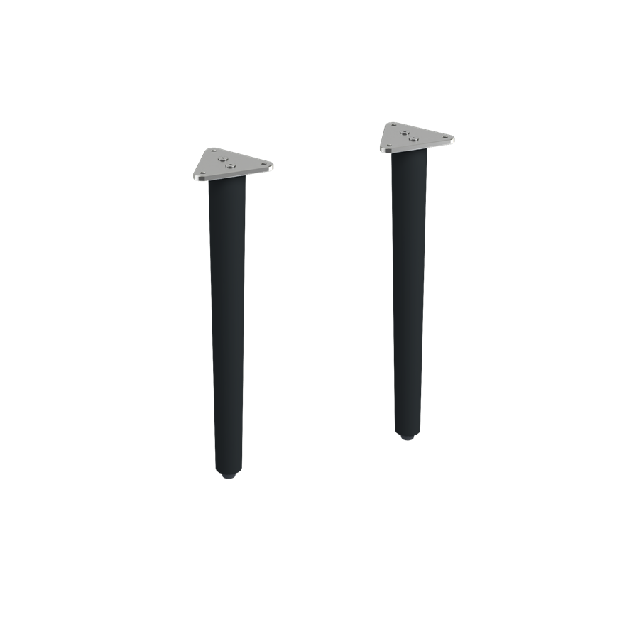 Burlington Chalfont Ноги Chalfont - Окрашенная отделка (пара) в классическом сером CHLEGG  - Вид №1