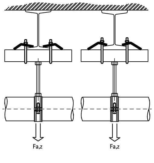 6585014 Монтажные профиля BIS RapidRail® Балочные зажимы монтаж между стенками стальных конструкций WALRAVEN  - Вид №2