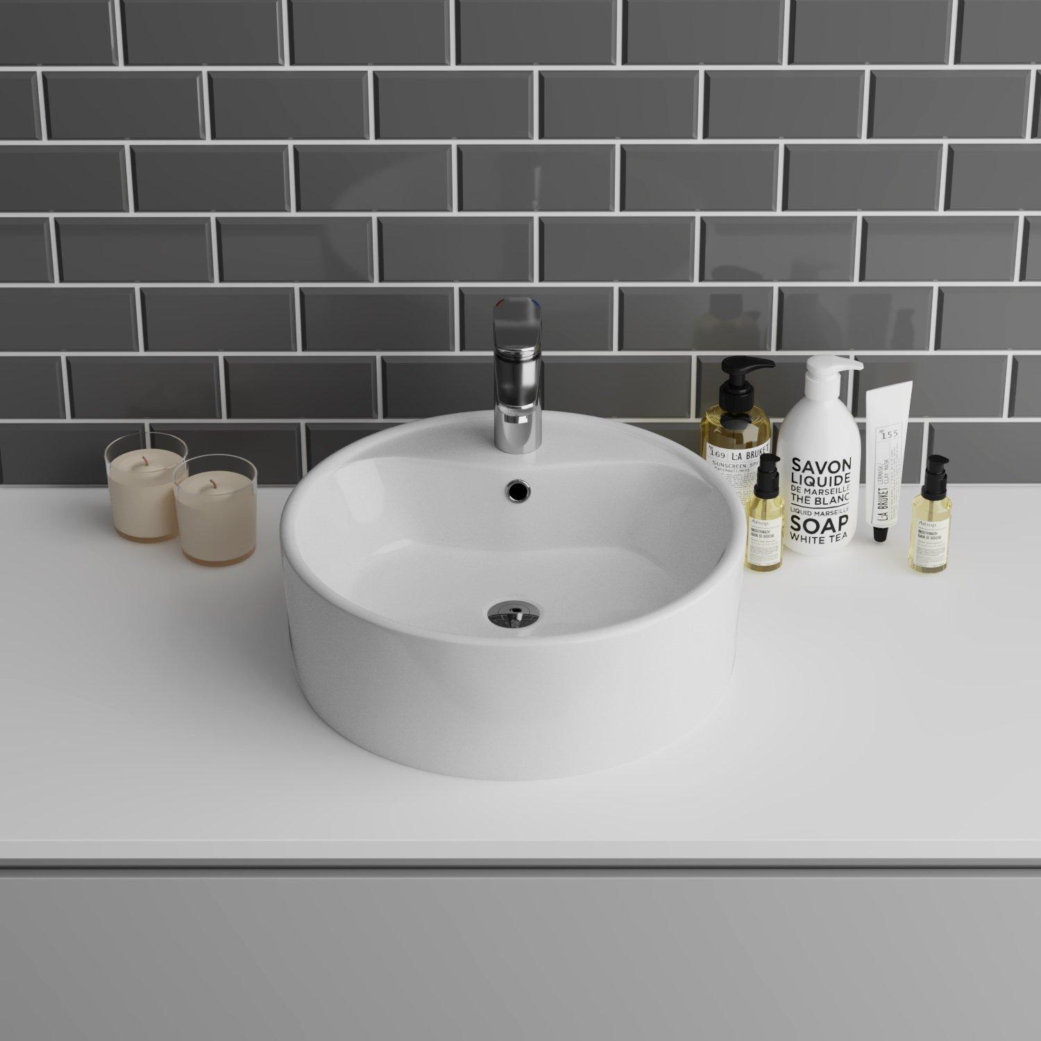 GR-3012 Накладная раковина на столешницу  прямоугольная Grossman 