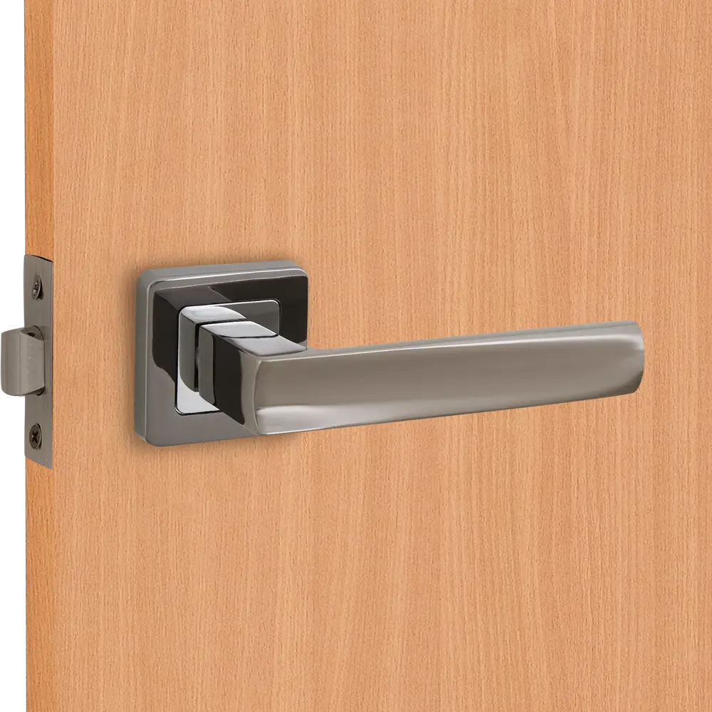Дверные ручки AL 152 F комплект цвет графит 85224944 STLM-2182962 Santreyd  - Вид №5