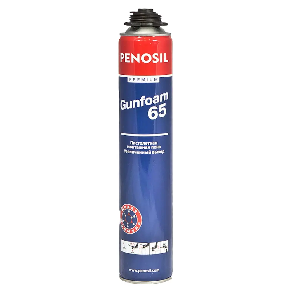 Пена монтажная профессиональная Penosil лето, 800 мл STLM-2044604