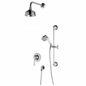 Traditional bathrooms Смеситель для душа с поперечной ручкой ЛОНДОН Tbmskit1.convariantenverschiedene