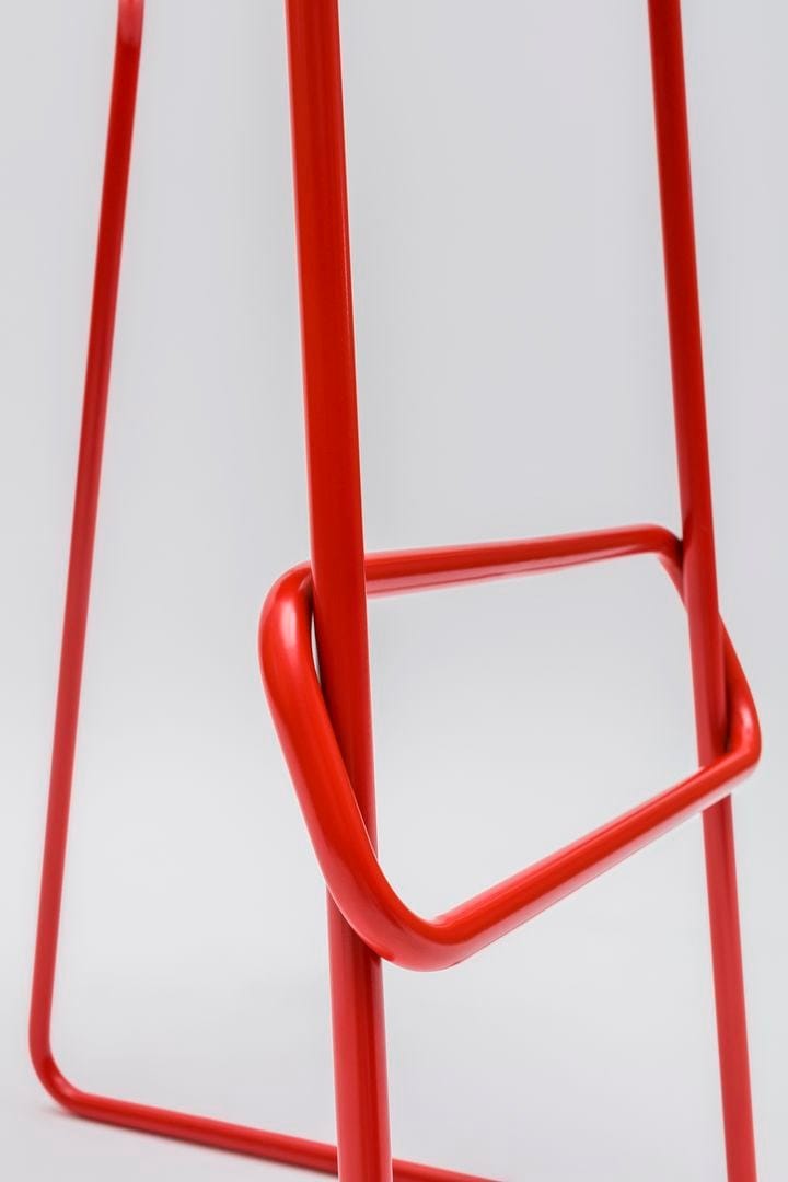 Высокий табурет из фанеры с подлокотниками MDD новая школа ARCH-00035944 - Вид №4