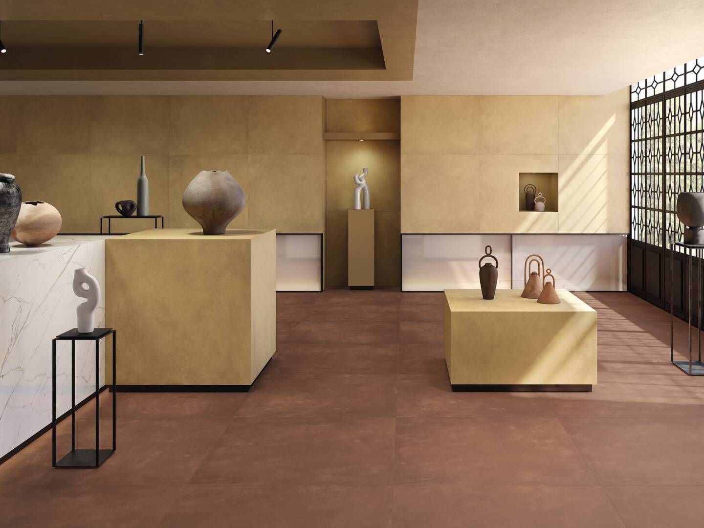 Напольное / керамогранит с металлическим эффектом CERAMICHE KEOPE Plate ARCH-00089322