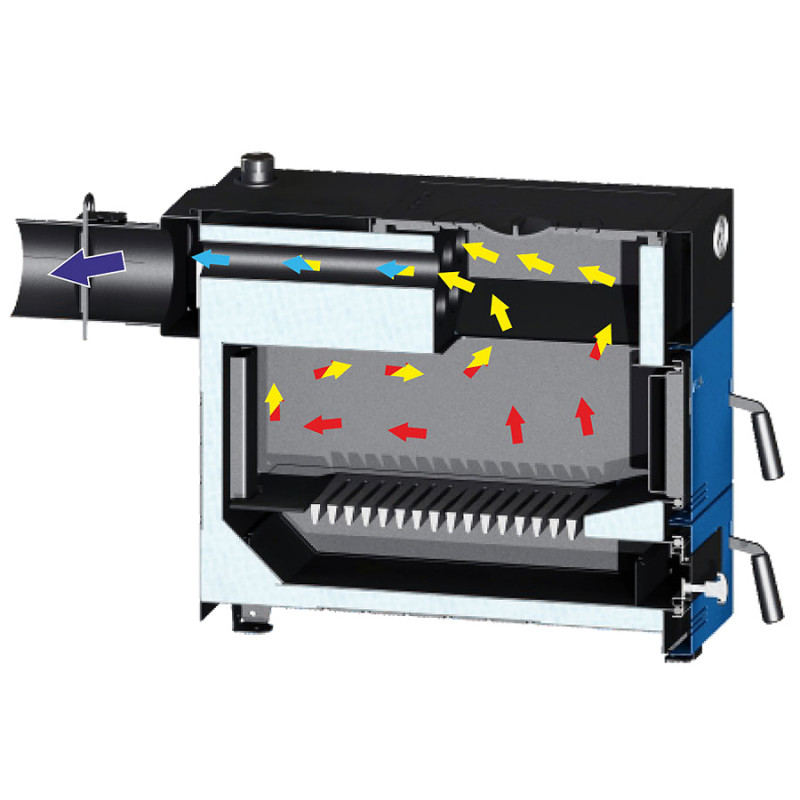 Твердотопливный котел ZOTA Master 14 MASTER14 - Вид №5