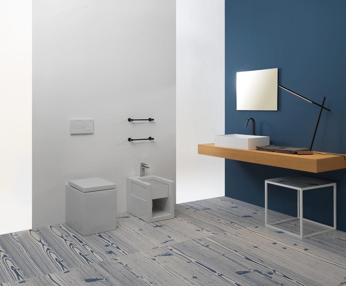 BXLA601 Накладная раковина на столешницу GSG CERAMIC BOX - Вид №6