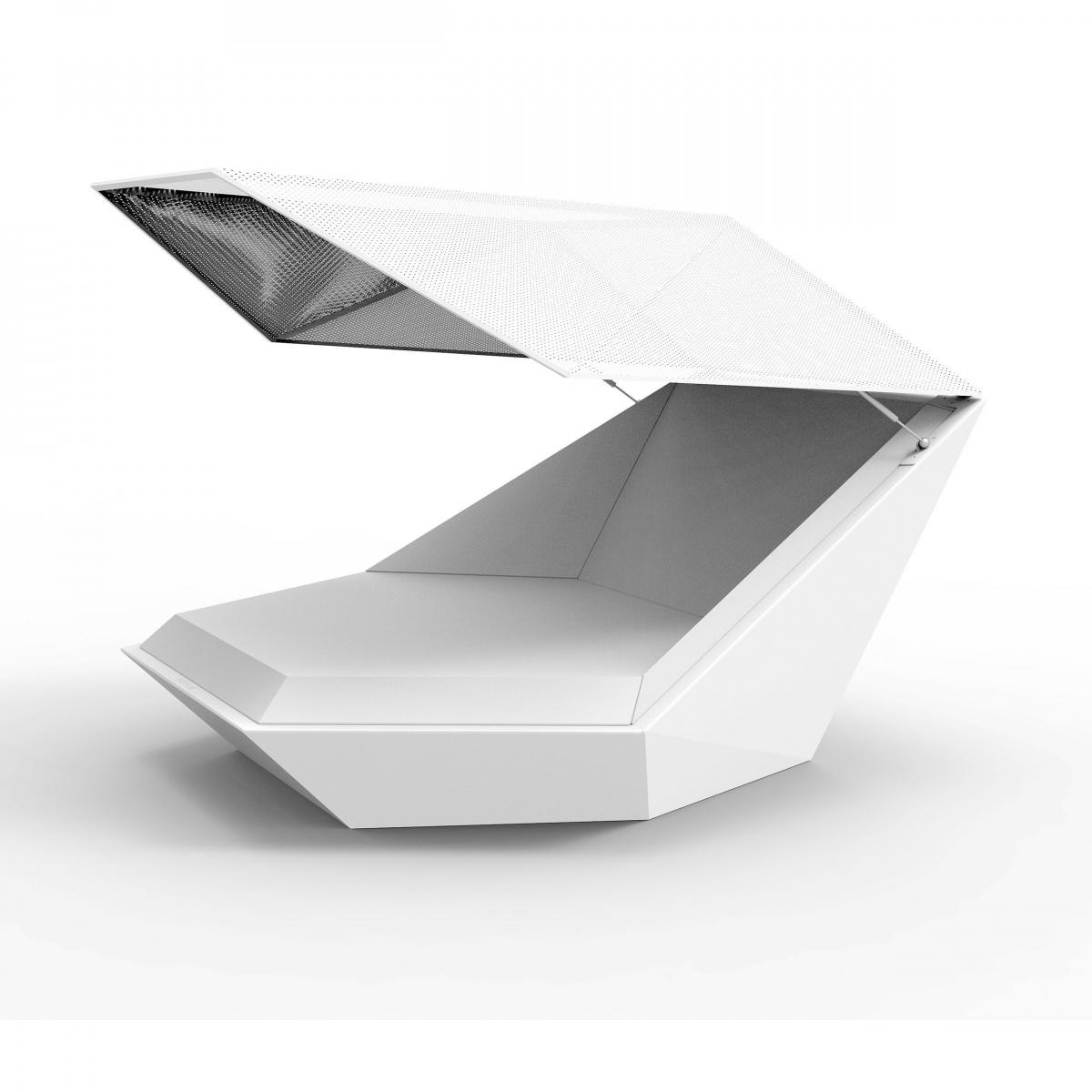 003846 Кровать Lounge с навесом Vondom Faz - Вид №7