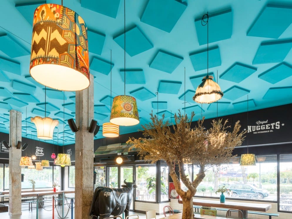 Акустическая потолочная плитка из пенопласта ECOcero пена ARCH-00072688