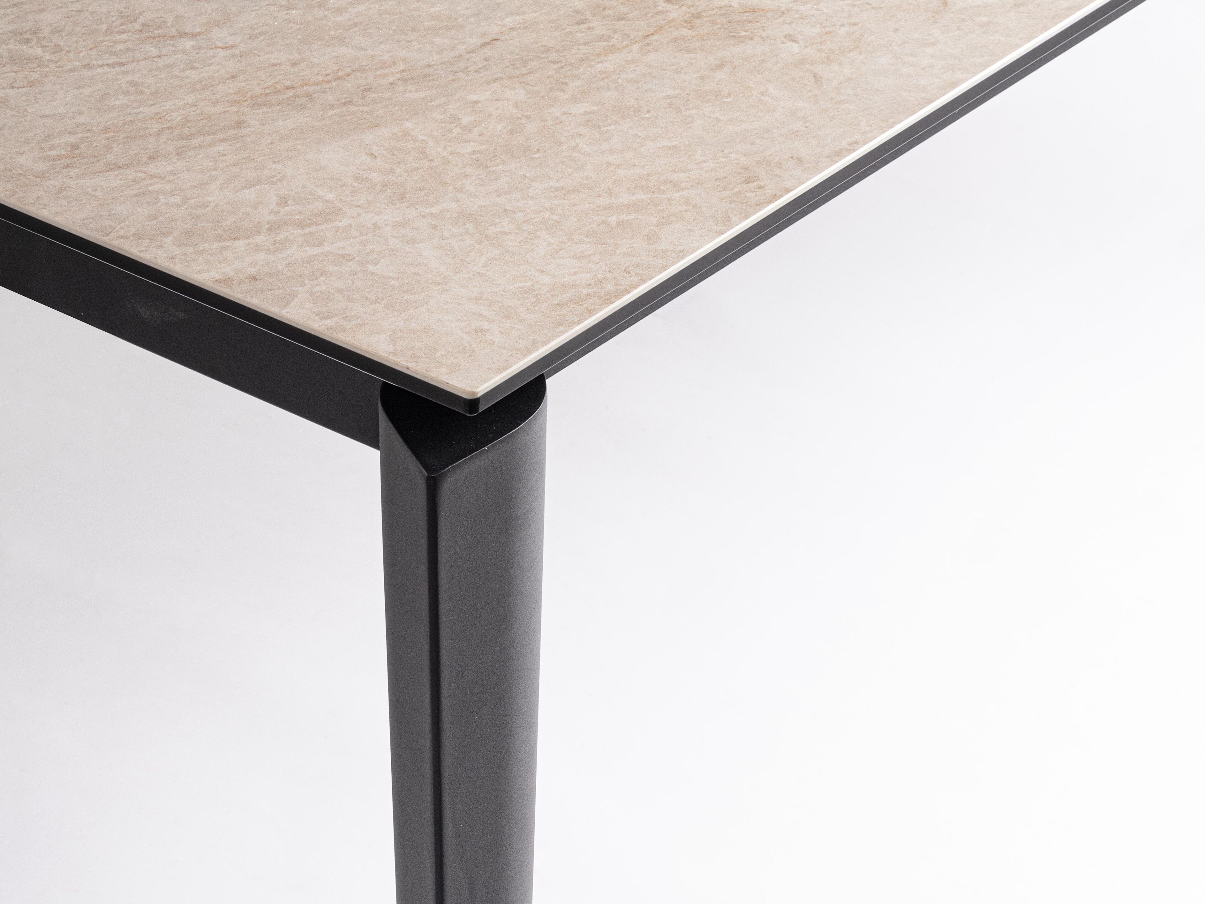 Прямоугольный выдвижной керамический обеденный стол BIZZOTTO ASIRI ARCH-00076562 - Вид №5