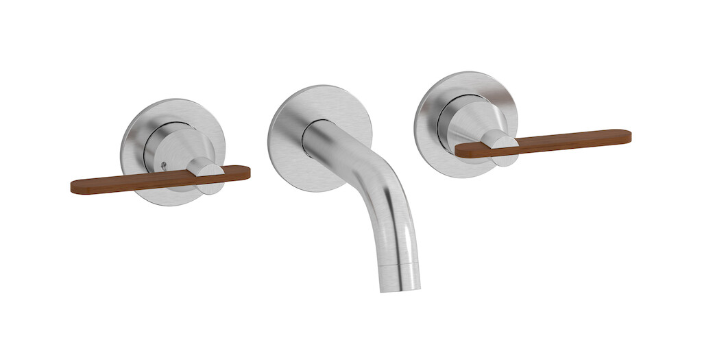 Смеситель встроенный для раковины WE ARE IB ol314cs Brushed Nickel Soho