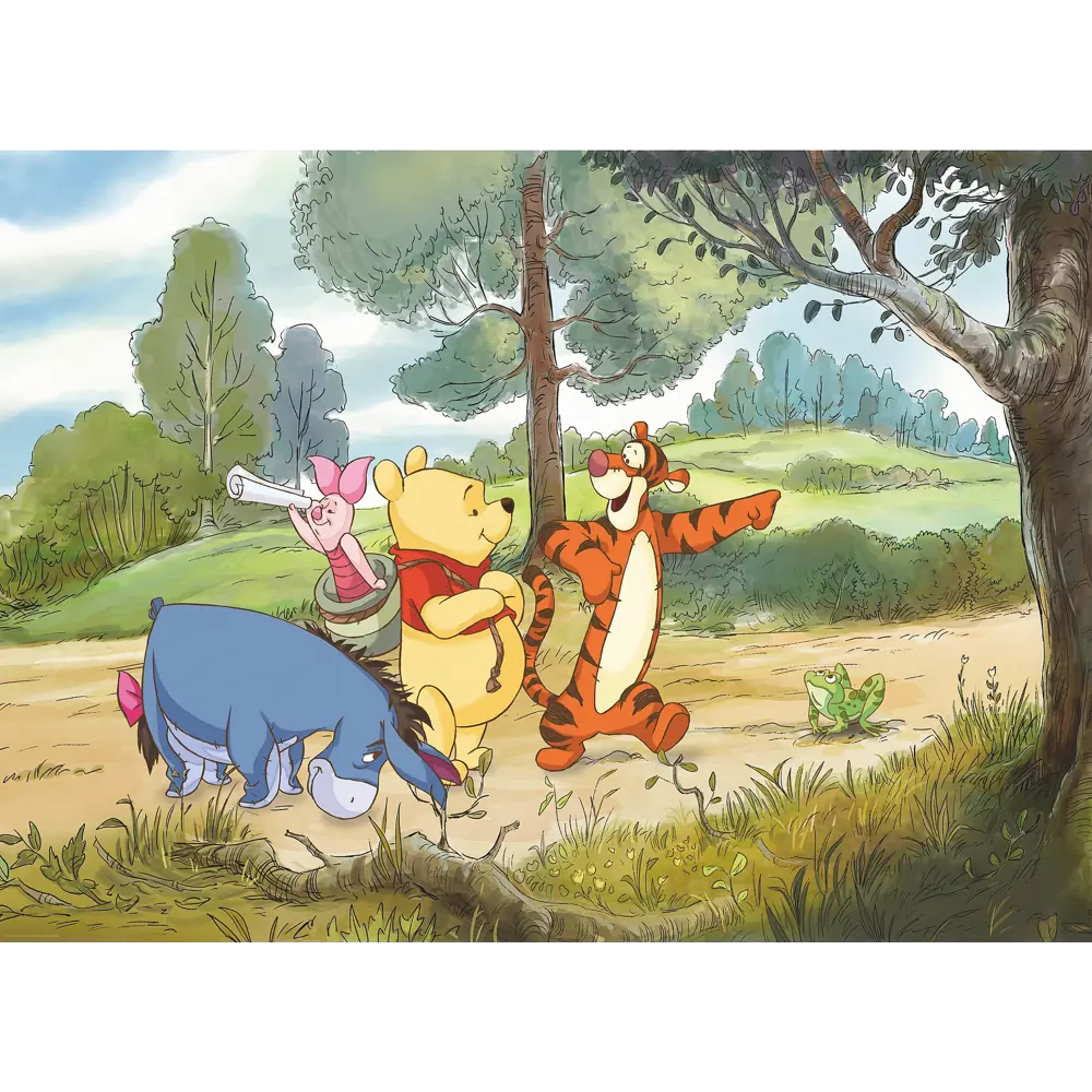 Фотообои бумажные, 254х184 см, KOMAR Винни-Пух Disney/Marvel/Star Wars STLM-2118816