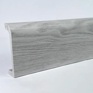 Плинтус Bello Deco 80x19x2000 мм ударопрочный влагостойкий дюрополимер выбеленный дуб