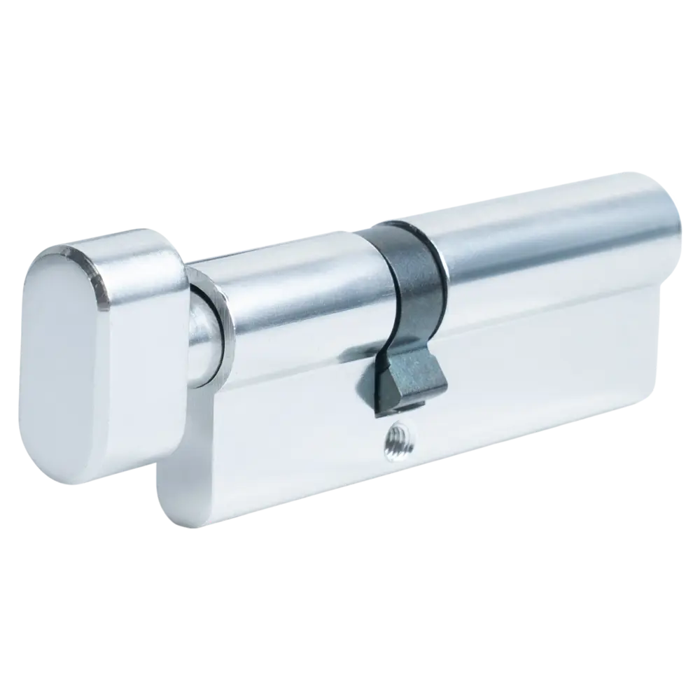 Цилиндр EDS-CYL 35x55 мм ключ/вертушка цвет хром EDSON STLM-2175740