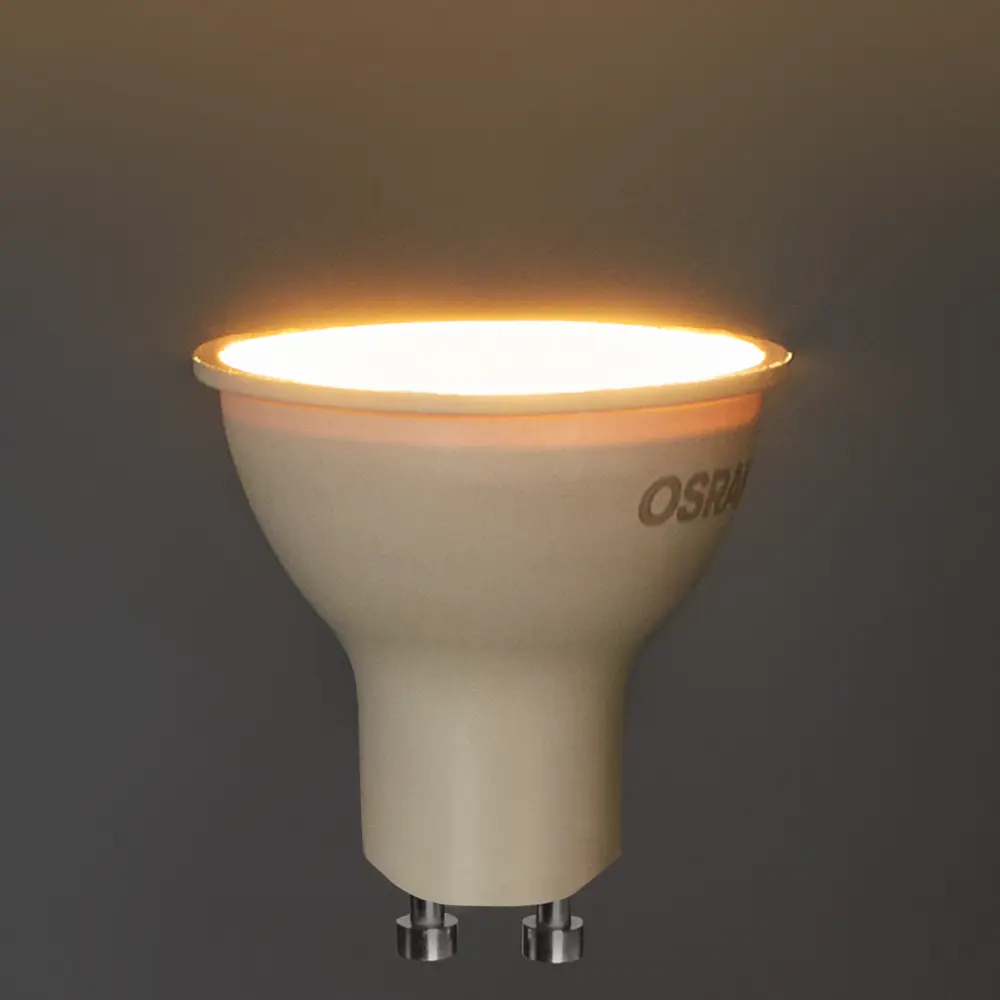 Лампа светодиодная Osram GU10 7 Вт/827 теплый белый свет 89402999 STLM-2157494  - Вид №2