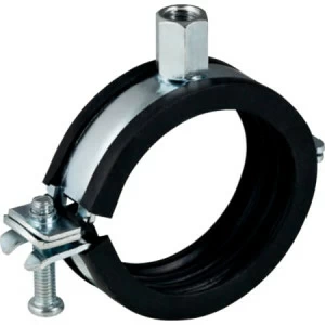 GEBERIT 601.860.26.1 Хомут для трубы изолированный Geberit, с резьбовой муфтой M8/M10