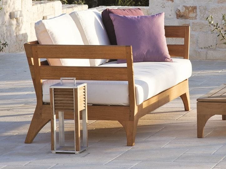 Фонарь из тикового дерева Ethimo имбирь ARCH-00094836 - Вид №5