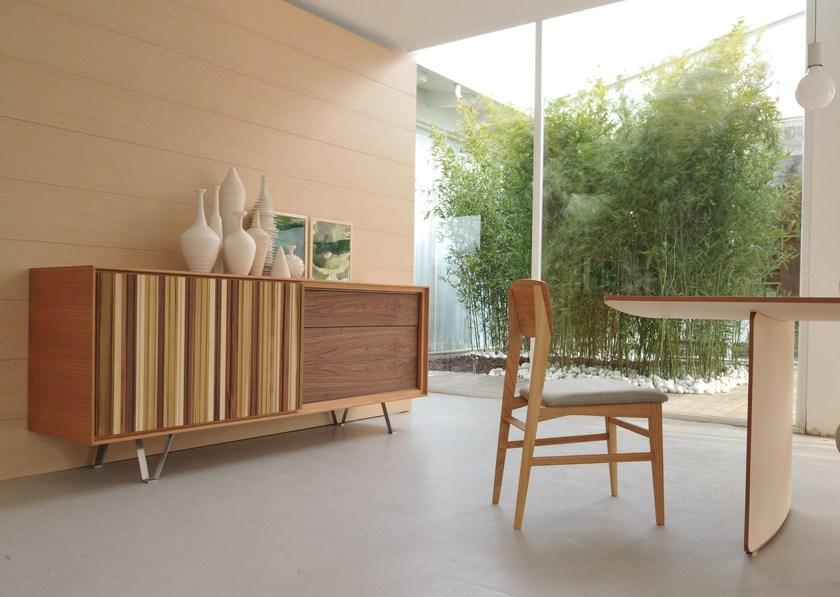 Morelato Комод вишневый с раздвижными дверцами Contemporaneo Art. 1707 - Вид №3