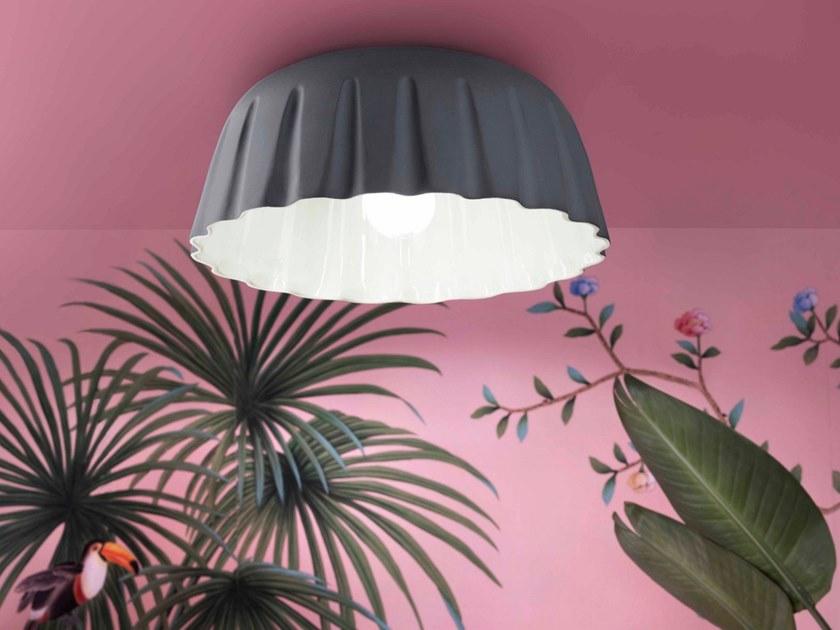 FERROLUCE Керамический потолочный светильник Madame grès C2572 - Вид №3