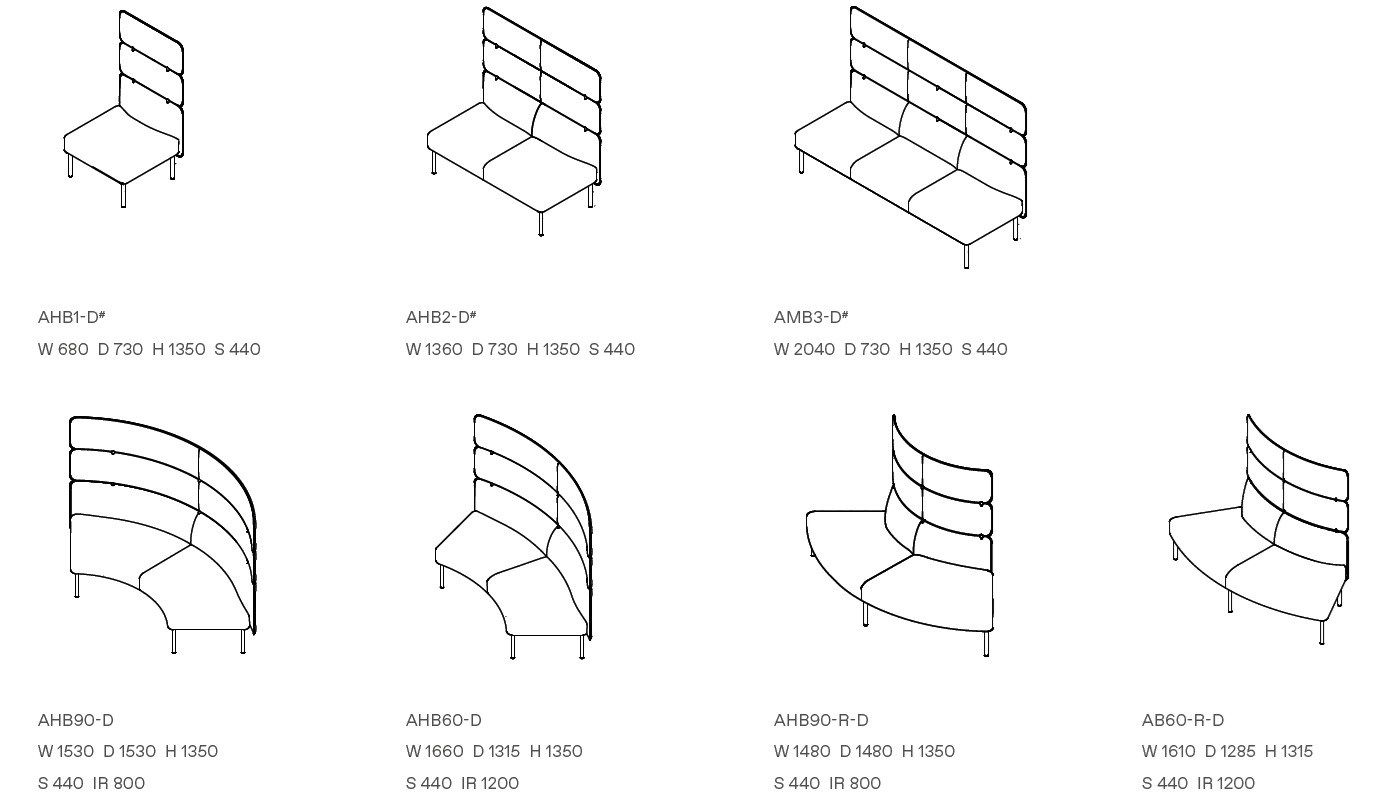 Тканевый диван с высокой спинкой Ross Gardam Adapt ARCH-00030500 - Вид №9