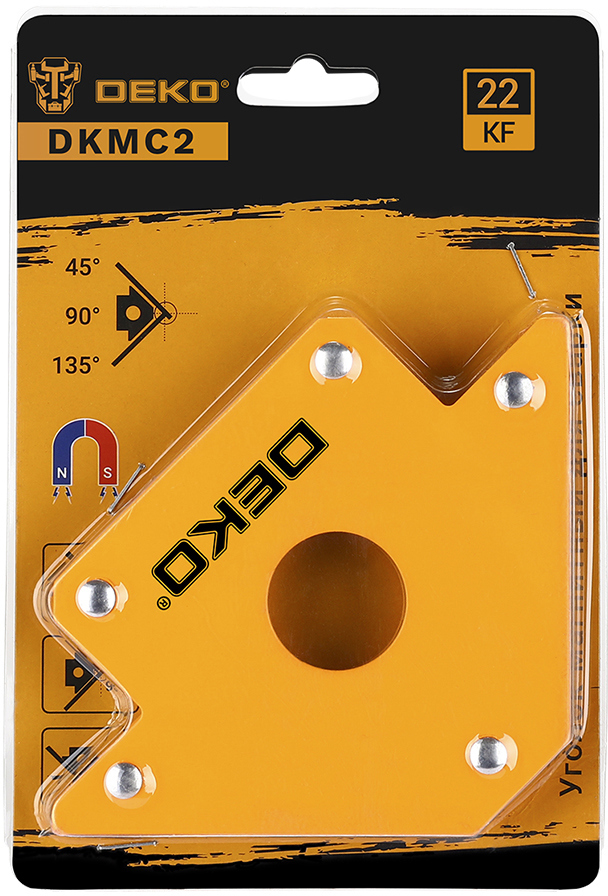 91025094 Уголок магнитный для сварки DKMC2 до 22 кг STLM-0446081 DEKO