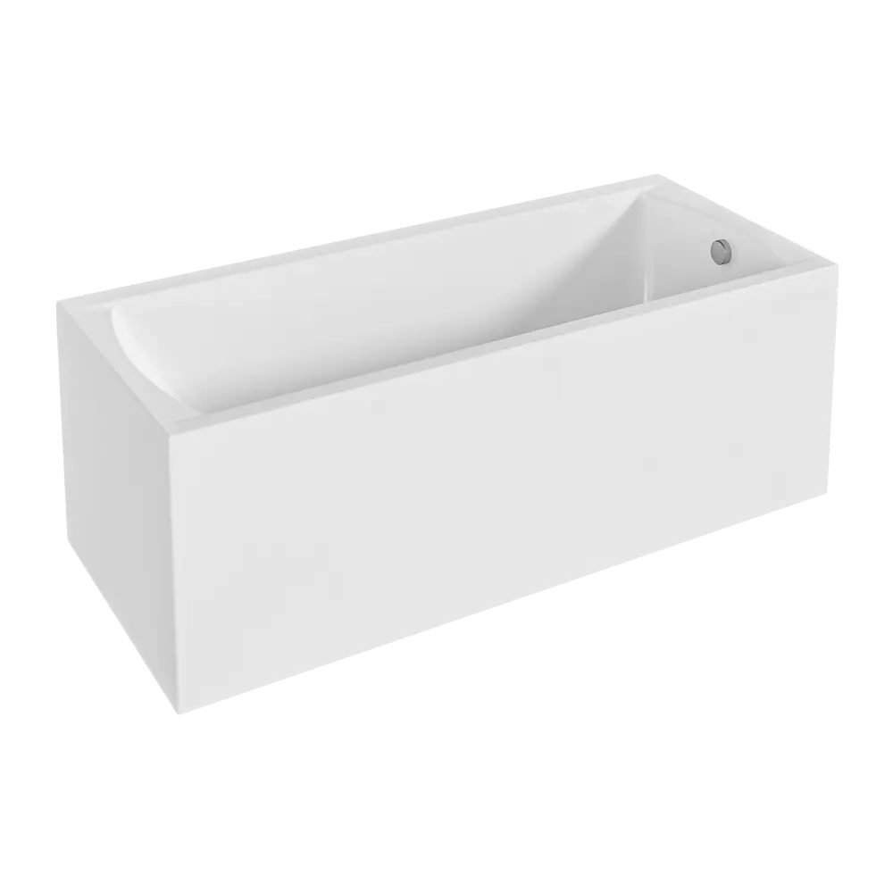 Ванна 100Acryl Ницца акриловая 175x70 см каркас в комплекте STLM-2104671 - Вид №5