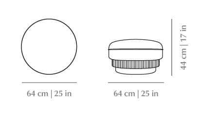 Круглый пуф DOOQ La Folie ARCH-00099249 - Вид №5