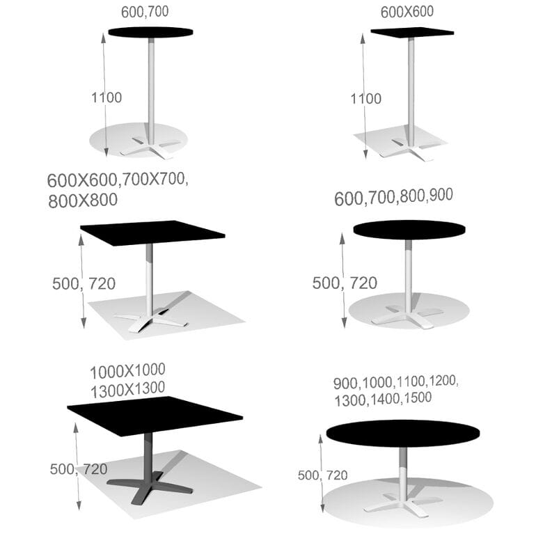 Стеклянный журнальный столик Inno Select ARCH-00006766 - Вид №2