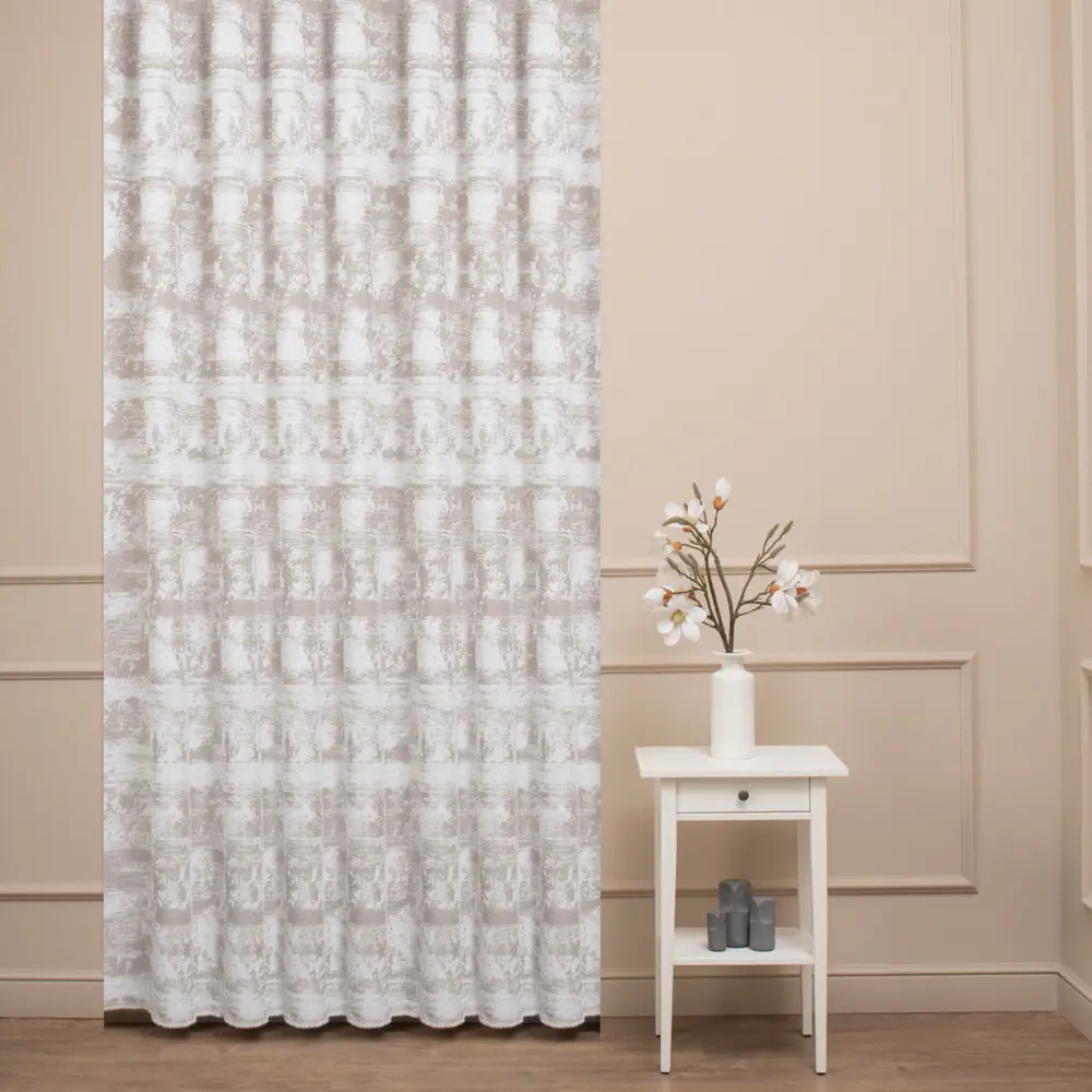 Ткань 1 п/м жаккард Ray 290 см 351 г/м² цвет соломенный 89462613 STLM-2172294 TEX REPUBLIC 