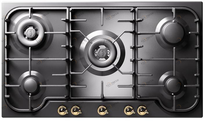 Ilve Газовая встраиваемая плита из стали Nostalgie Hcb90ccn Santreyd